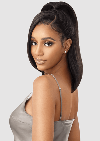Outre My Tresses Black Label HD 13x4 Lace Front Wig - HH VIRGIN STRAIGHT 14" - SoGoodBB.com