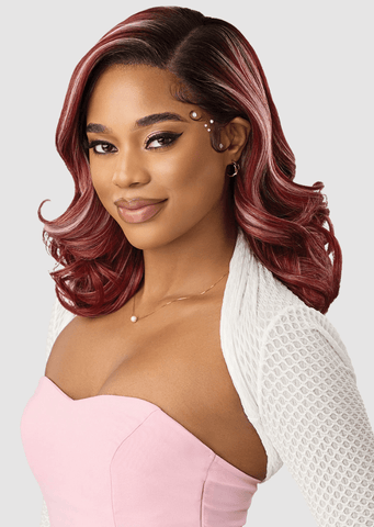 Outre Perfect Hairline Swoop Series Synthetic Lace Part Wig - Y - PART 201 - SoGoodBB.com