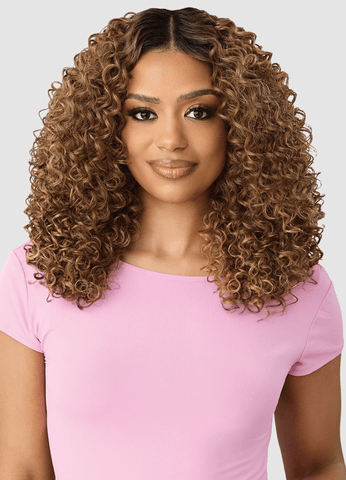 Outre Perfect Hairline Swoop Series Synthetic Lace Part Wig - Y - PART 205 - SoGoodBB.com