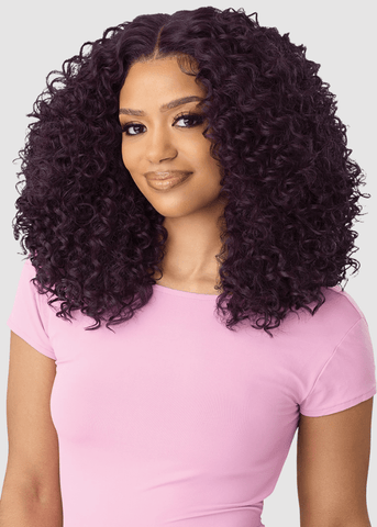 Outre Perfect Hairline Swoop Series Synthetic Lace Part Wig - Y - PART 205 - SoGoodBB.com