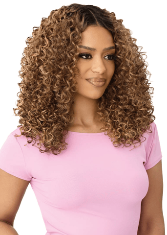 Outre Perfect Hairline Swoop Series Synthetic Lace Part Wig - Y - PART 205 - SoGoodBB.com