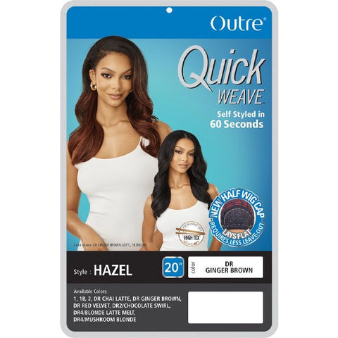 Outre Quick Weave Synthetic Half Wig - HAZEL - SoGoodBB.com