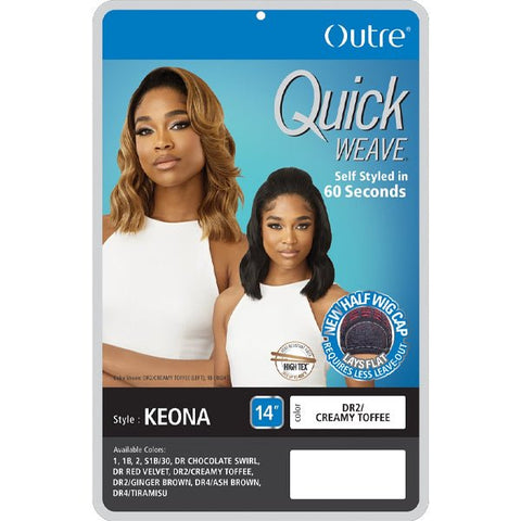 Outre Quick Weave Synthetic Half Wig - KEONA - SoGoodBB.com