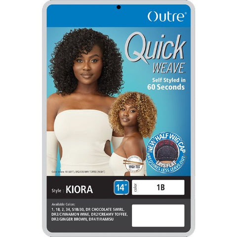 Outre Quick Weave Synthetic Half Wig - KIORA - SoGoodBB.com