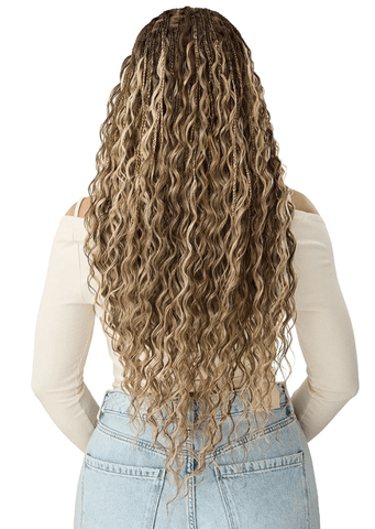 Outre Synthetic 100% Fully Hand - tied Whole Lace Wig - BOHO MERMAID BOX BRAID 32" - SoGoodBB.com