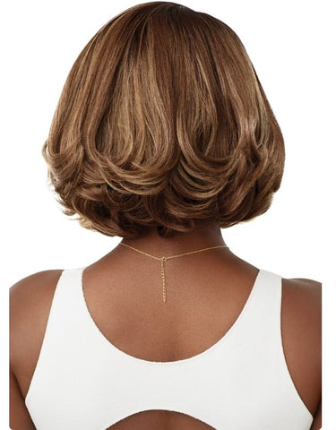 Outre Synthetic Sleeklay Part HD Lace Front Wig - DANIKA - SoGoodBB.com