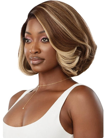 Outre Synthetic Sleeklay Part HD Lace Front Wig - DANIKA - SoGoodBB.com