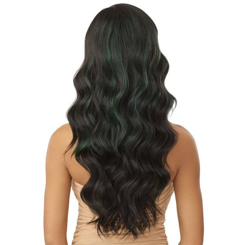 Outre Synthetic Sleeklay Part HD Lace Front Wig - NAILANI - SoGoodBB.com