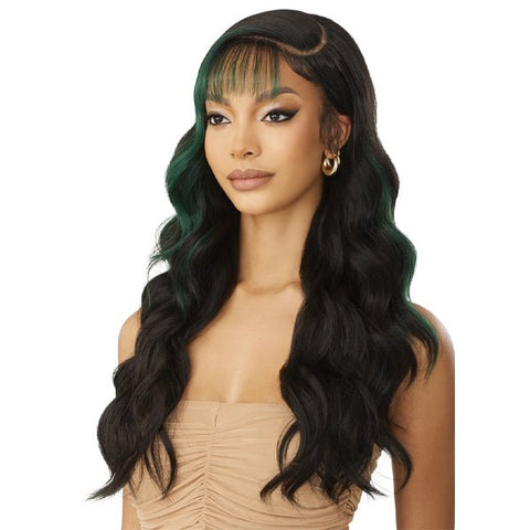 Outre Synthetic Sleeklay Part HD Lace Front Wig - NAILANI - SoGoodBB.com