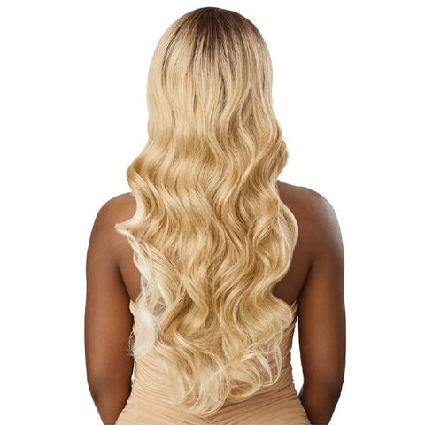 Outre Synthetic Sleeklay Part HD Lace Front Wig - SAHARI - SoGoodBB.com