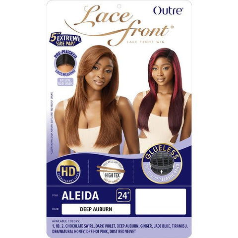 Outre Synthetic Swiss HD Lace Front Wig - ALEIDA - SoGoodBB.com