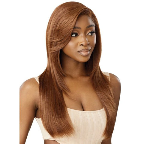 Outre Synthetic Swiss HD Lace Front Wig - ALEIDA - SoGoodBB.com