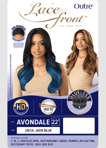 Outre Synthetic Swiss HD Lace Front Wig - AVONDALE - SoGoodBB.com