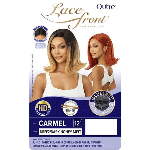 Outre Synthetic Swiss HD Lace Front Wig - CARMEL - SoGoodBB.com