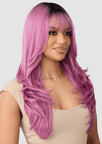 Outre Synthetic Swiss HD Lace Front Wig - CASTINE - SoGoodBB.com