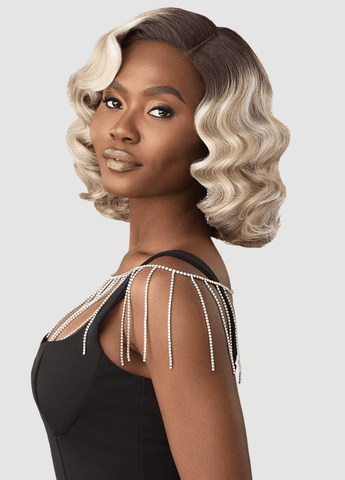 Outre Synthetic Swiss HD Lace Front Wig - EZILDAH - SoGoodBB.com