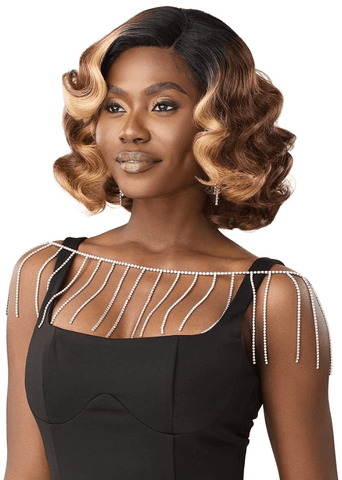 Outre Synthetic Swiss HD Lace Front Wig - EZILDAH - SoGoodBB.com