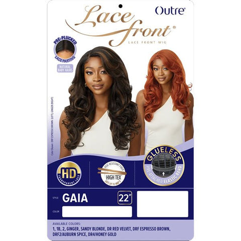 Outre Synthetic Swiss HD Lace Front Wig - GAIA - SoGoodBB.com