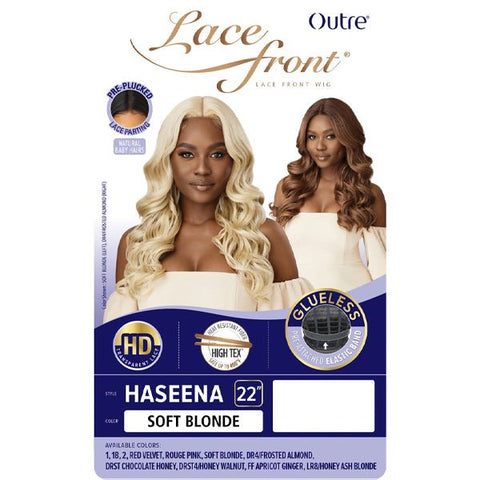 Outre Synthetic Swiss HD Lace Front Wig - HASEENA - SoGoodBB.com