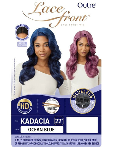 Outre Synthetic Swiss HD Lace Front Wig - KADACIA - SoGoodBB.com