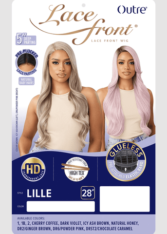 Outre Synthetic Swiss HD Lace Front Wig - LILLE - SoGoodBB.com
