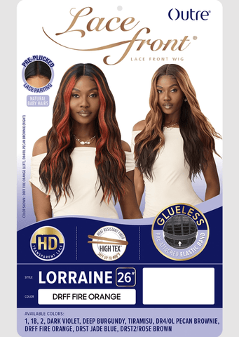 Outre Synthetic Swiss HD Lace Front Wig - LORRAINE - SoGoodBB.com