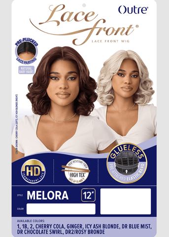 Outre Synthetic Swiss HD Lace Front Wig - MELORA - SoGoodBB.com