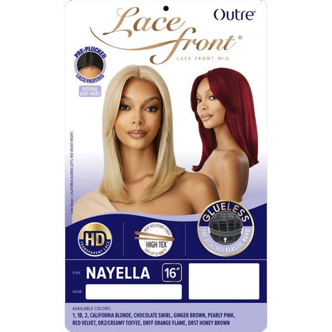 Outre Synthetic Swiss HD Lace Front Wig - NAYELLA - SoGoodBB.com