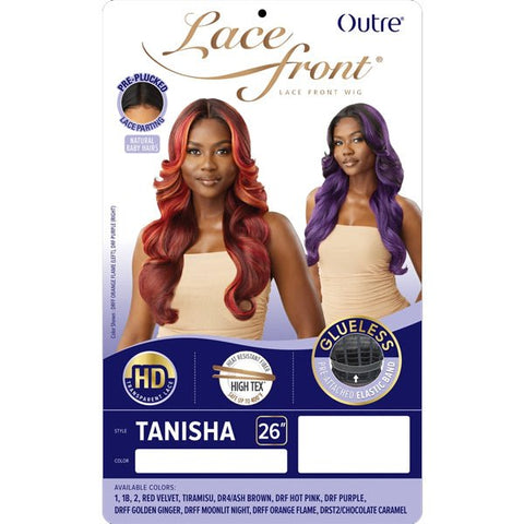 Outre Synthetic Swiss HD Lace Front Wig - TANISHA - SoGoodBB.com