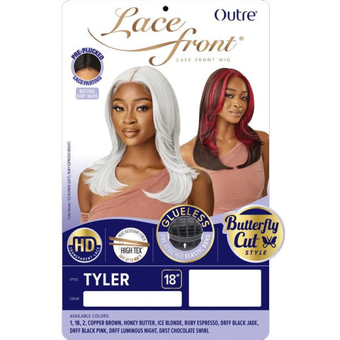 Outre Synthetic Swiss HD Lace Front Wig - TYLER - SoGoodBB.com