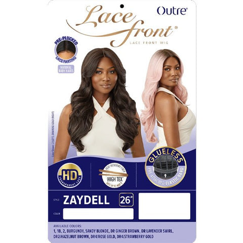 Outre Synthetic Swiss HD Lace Front Wig - ZAYDELL - SoGoodBB.com