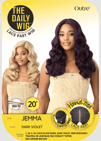 Outre The Daily Wig Synthetic Hair Lace Part Wig - Jemma - SoGoodBB.com