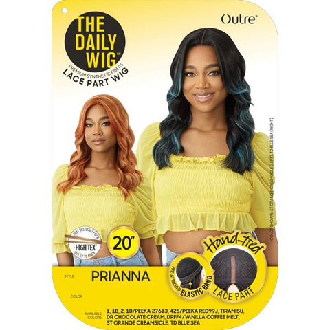 Outre The Daily Wig Synthetic Hair Lace Part Wig - PRIANNA - SoGoodBB.com