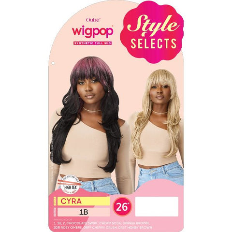 Outre Wigpop Synthetic Hair Full Wig - CYRA - SoGoodBB.com