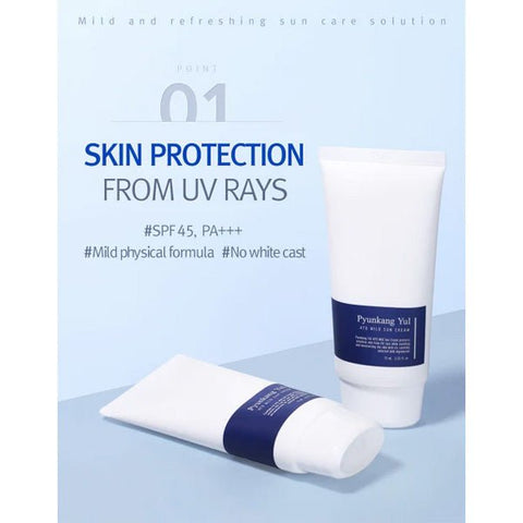 Pyunkang Yul ATO Mild Sun Cream 75ml/2.53oz - (C) - SoGoodBB.com