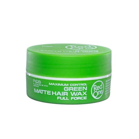 REDONE - Maximum control Green Matte Hair Wax Full Force - 5oz/150ml - (C) - SoGoodBB.com