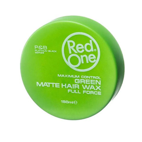 REDONE - Maximum control Green Matte Hair Wax Full Force - 5oz/150ml - (C) - SoGoodBB.com