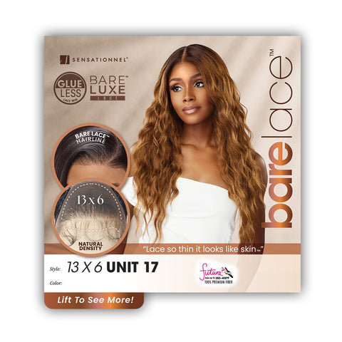 Sensationnel Bare Lace Synthetic Extra Transparent Luxe Glueless Lace Front Wig - 13X6 UNIT 17 - SoGoodBB.com