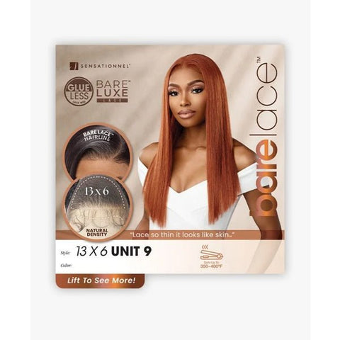 Sensationnel Bare Lace Synthetic Extra Transparent Luxe Glueless Lace Front Wig - 13X6 UNIT 9 - SoGoodBB.com