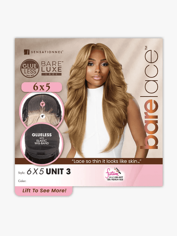 Sensationnel Bare Lace Synthetic Extra Transparent Luxe Glueless Lace Front Wig - 6x5 UNIT 3 - SoGoodBB.com