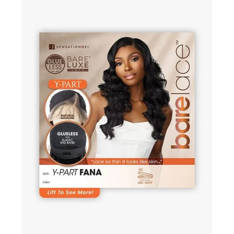Sensationnel Barelace Synthetic Luxe Glueless Lace Front Wig - Y-PART FANA - SoGoodBB.com
