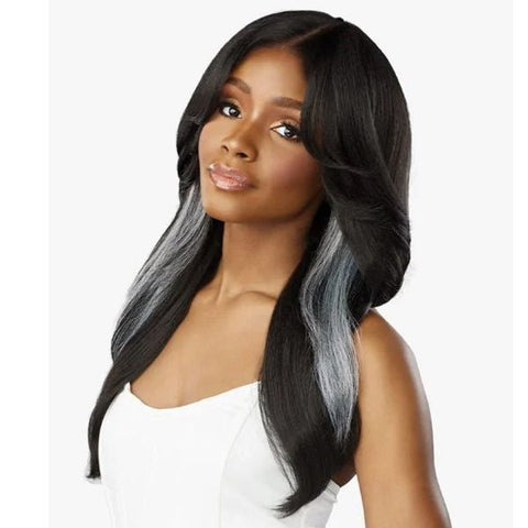 Sensationnel Barelace Synthetic Luxe Glueless Lace Front Wig - Y-PART HAZE - SoGoodBB.com