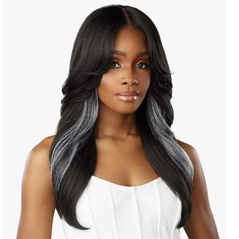 Sensationnel Barelace Synthetic Luxe Glueless Lace Front Wig - Y-PART HAZE - SoGoodBB.com