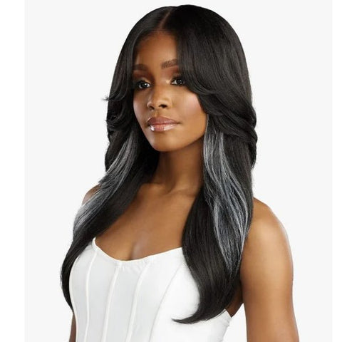 Sensationnel Barelace Synthetic Luxe Glueless Lace Front Wig - Y-PART HAZE - SoGoodBB.com