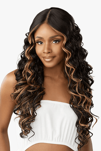 Sensationnel Barelace Synthetic Luxe Glueless Lace Front Wig - Y - PART KORIE - SoGoodBB.com