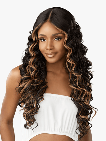 Sensationnel Barelace Synthetic Luxe Glueless Lace Front Wig - Y - PART KORIE - SoGoodBB.com