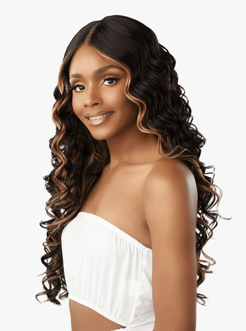 Sensationnel Barelace Synthetic Luxe Glueless Lace Front Wig - Y - PART KORIE - SoGoodBB.com