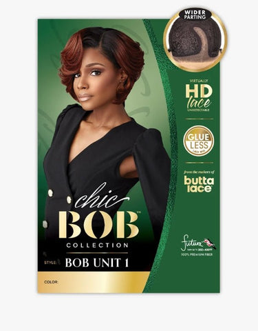 Sensationnel Butta Chic Bob 5" Deep Glueless HD Lace Front Wig - BOB UNIT 1 - SoGoodBB.com