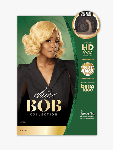 Sensationnel Butta Chic Bob 5" Deep Glueless HD Lace Front Wig - BOB UNIT 5 - SoGoodBB.com