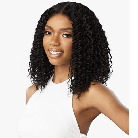 Sensationnel Butta Human Hair Blend Wet & Wavy Lace Front Wig - WATER WAVE 12" - SoGoodBB.com